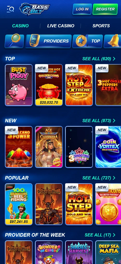 BassBet screenshot 1