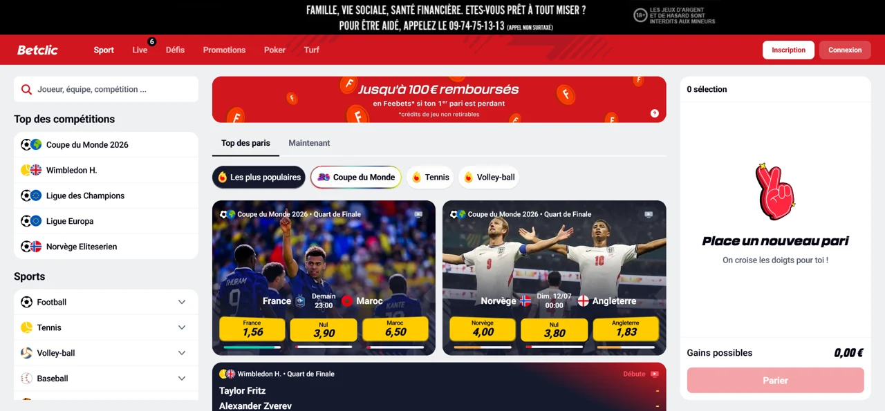 Betclic screenshot 2