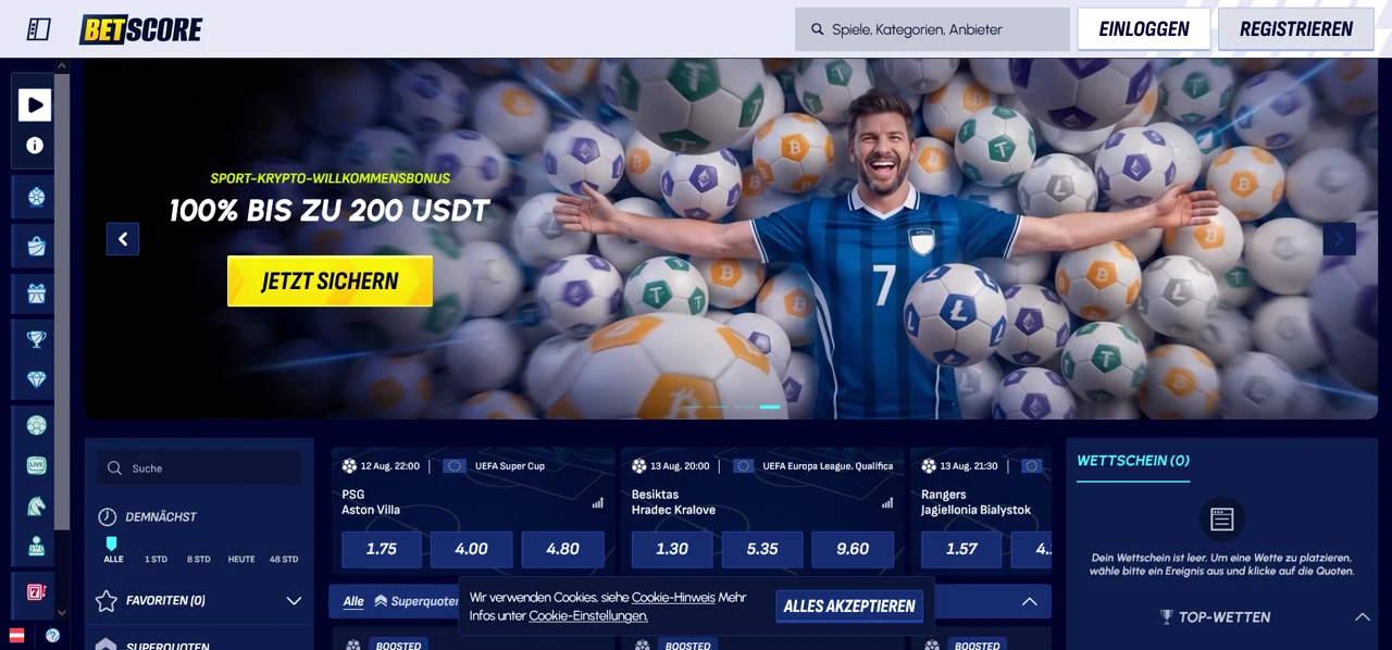 BetScore screenshot 2