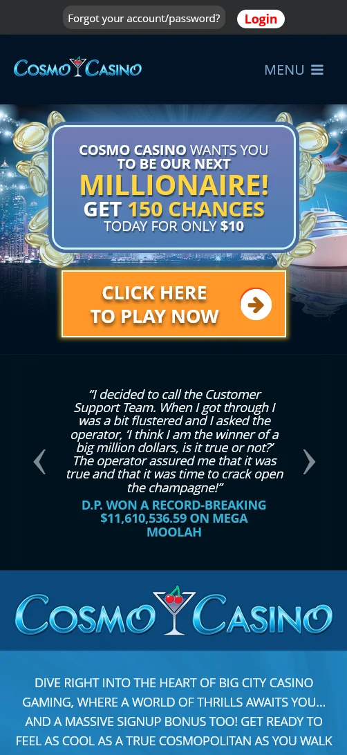Cosmo screenshot 1