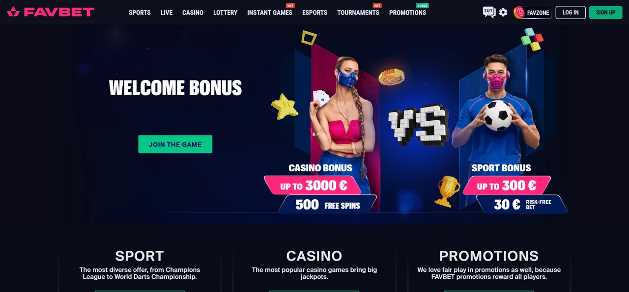 Favbet screenshot 2