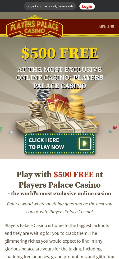 PlayersPalace screenshot 1