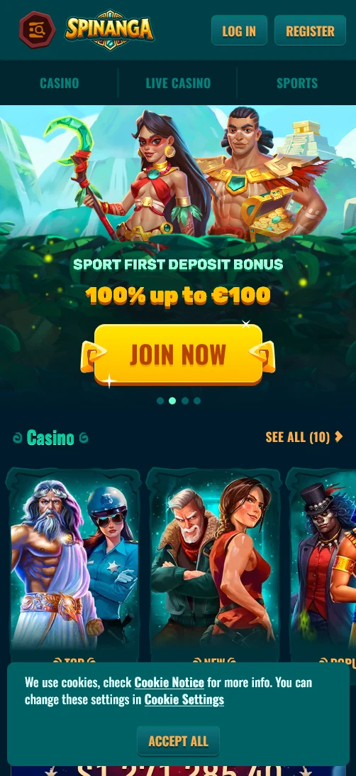 Spinanga screenshot 1