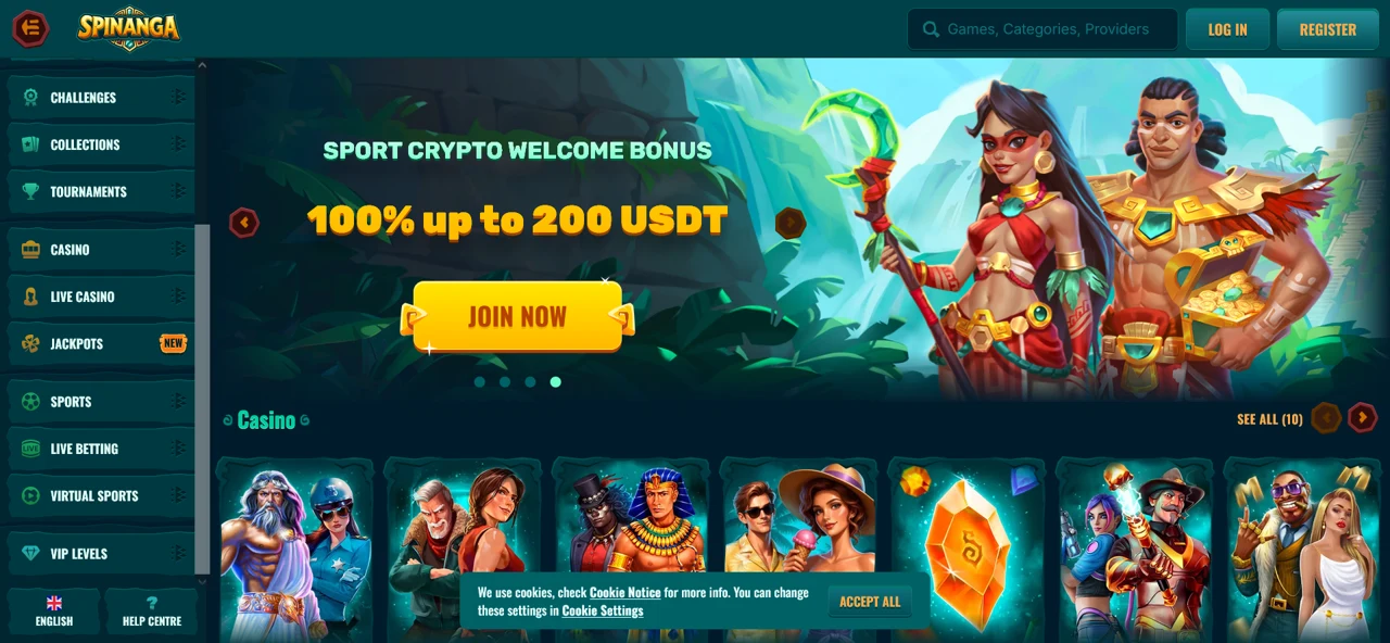 Spinanga screenshot 2