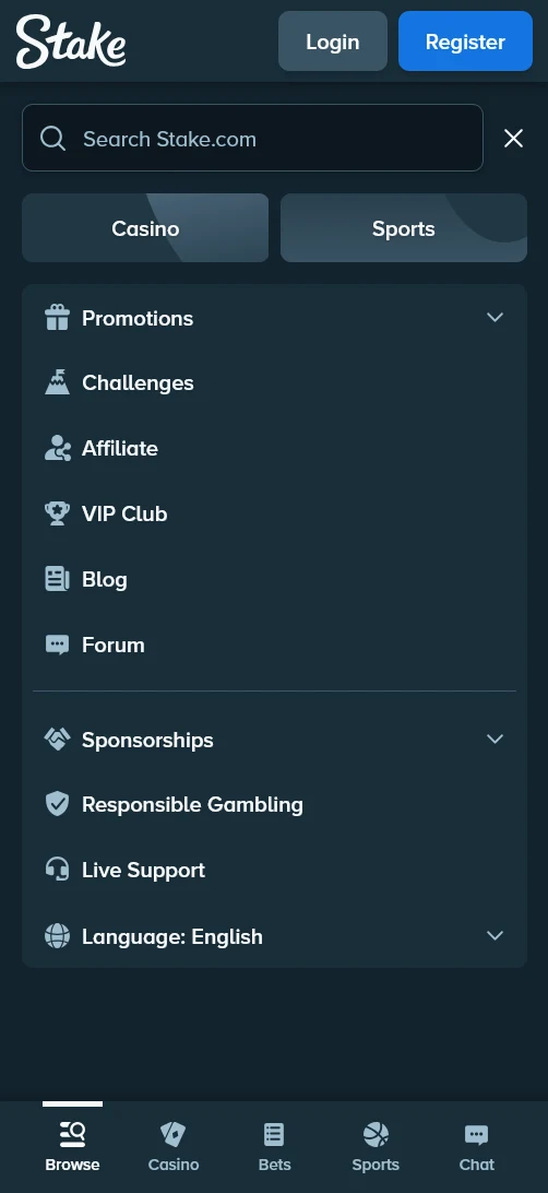 Stake screenshot 1