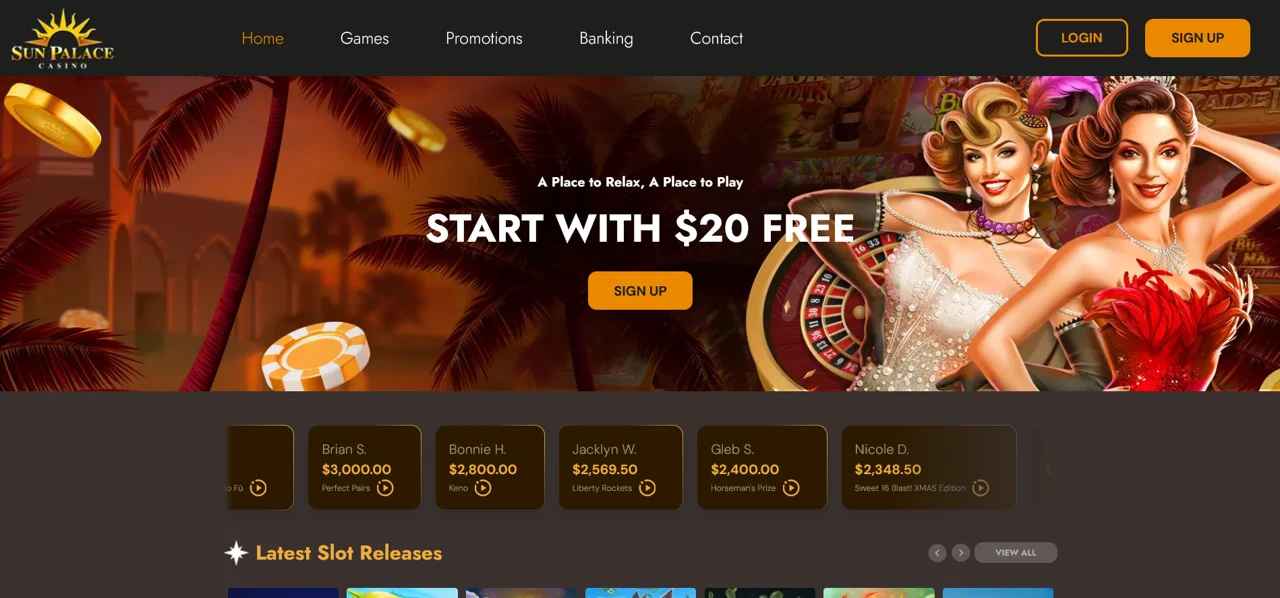 SunPalace screenshot 2