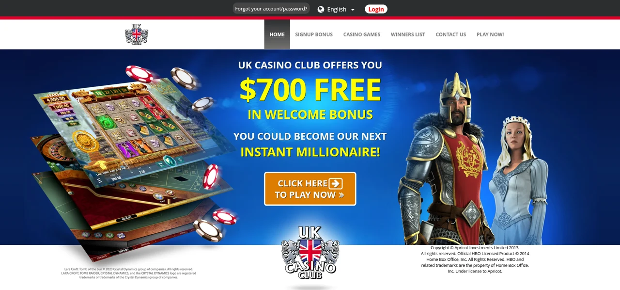 UKCasinoClub screenshot 2