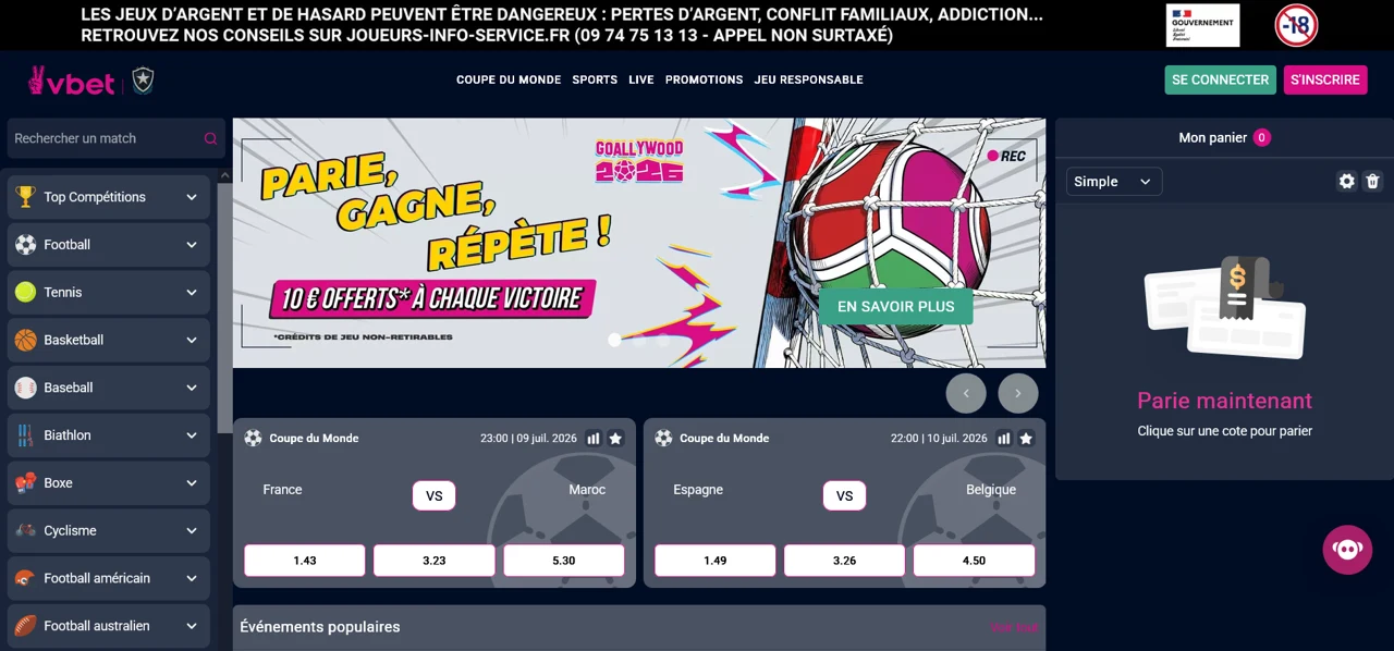 VBET screenshot 2
