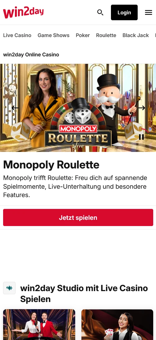 Win2Day screenshot 1