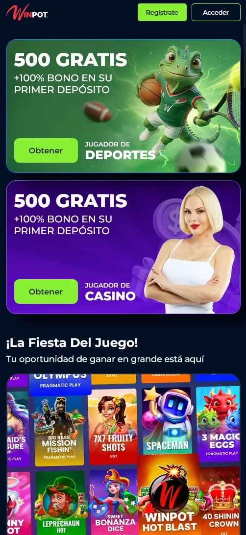 Winpot screenshot 1